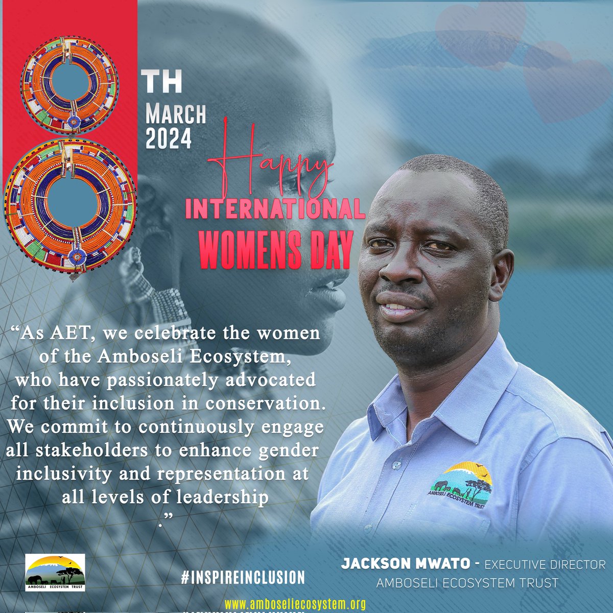 " As AET, we celebrate the women of the Amboseli Ecosystem, who have passionately advocated for their inclusion in conservation. We commit to continuously engaging all stakeholders to enhance gender inclusivity and representation at all levels of leadership. " Jackson
<a href="/KWCAKenya/">Kenya Conservancies</a>