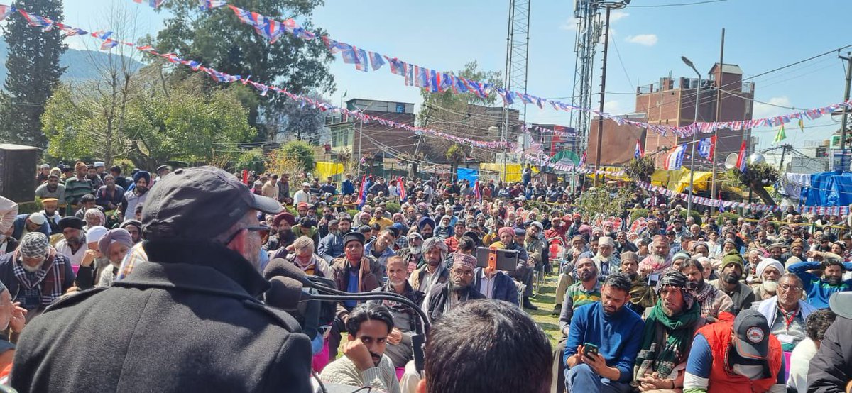 SMTantray's tweet image. Presided over the vibrant 4th Foundation Day of JK Apni Party at Pritam Park, #Poonch. Grateful for the massive turnout from diverse places, showcasing our collective strength.
@Apnipartyonline 🏏🏏🏏
#JKApniParty