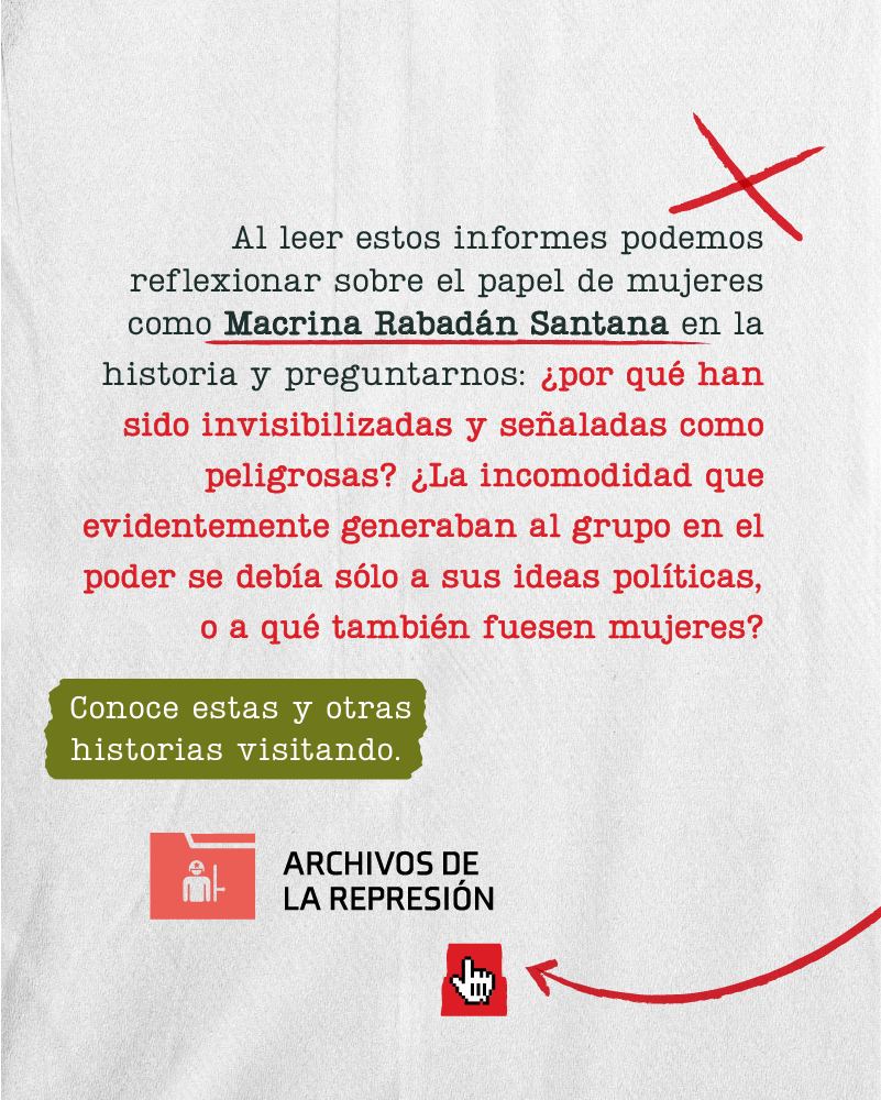 🔍Conoce más en la plataforma Archivos de la Represión: archivosdelarepresion.org