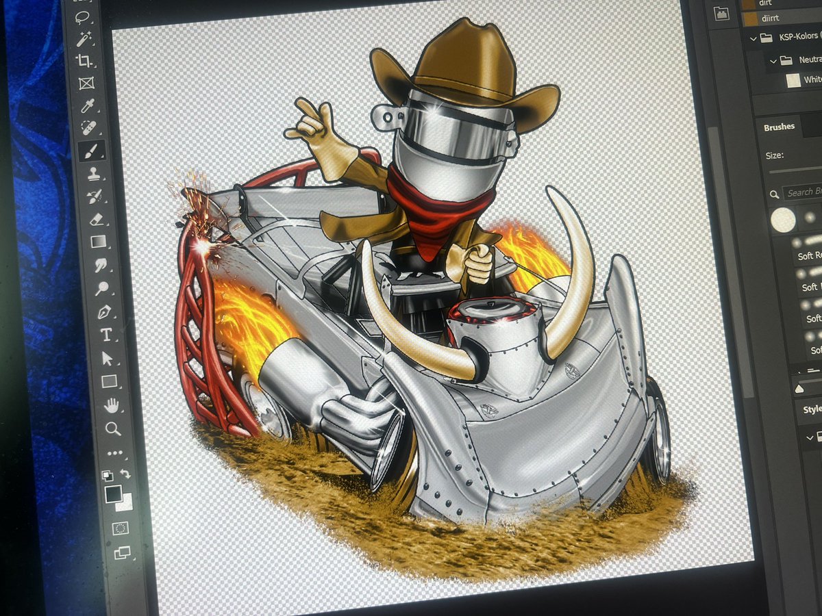 Cowboy Latemodel Doodle 🖍️