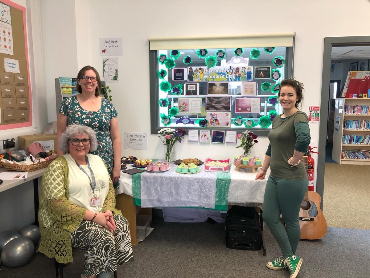 Our lovely well - being team treated us all today to some lovely homemade treats for International Women's Day 💕