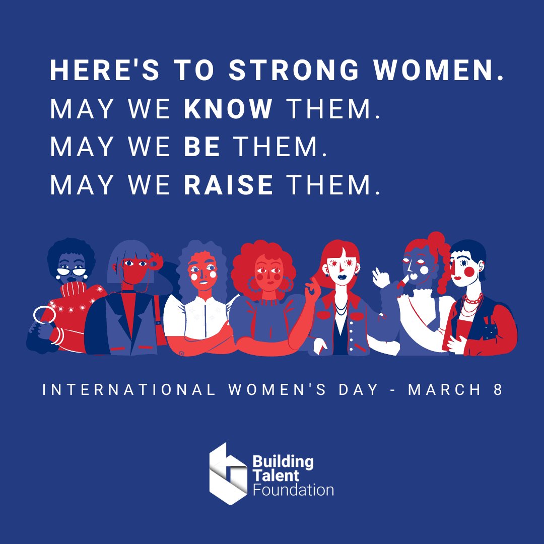 Cheers to the strength within every woman. May we recognize it, embody it, and inspire the next generation. Happy International Women's Day from @WeBuildTalent!