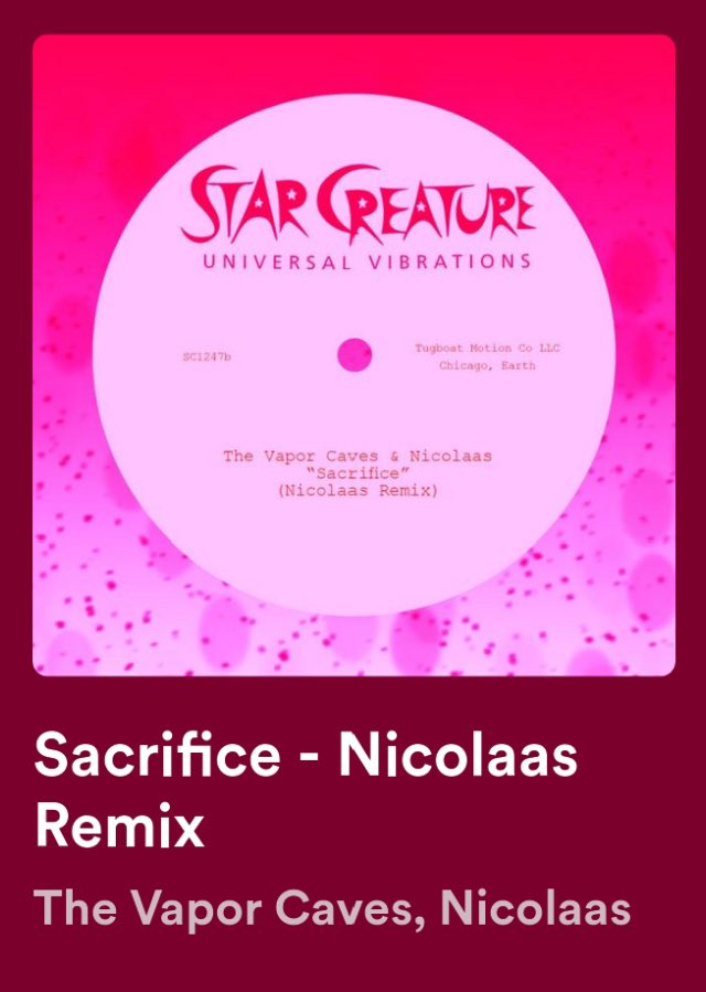 Hot to the touch digital drop on <a href="/starcreature100/">Star Creature</a>, this time collaborating w/ friend &amp; master of the cut, <a href="/thisisNICOLAAS/">NICOLAAS</a>. Re-tweet this video &amp; add this jammer to your playlists, it will improve your mood. 

song.link/nicolaaasremix