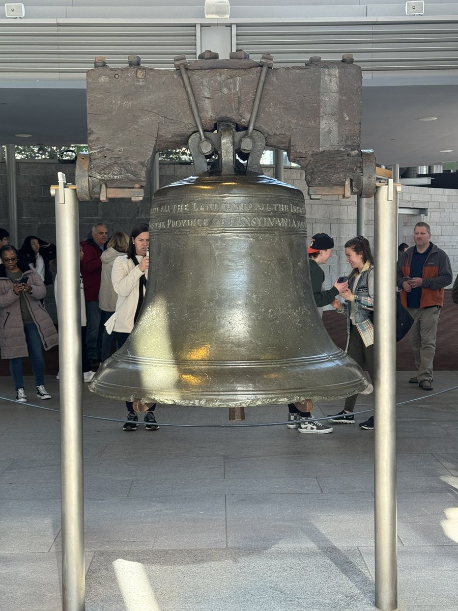 I mean… When in Philly! #LibertyBell #Philadelphia