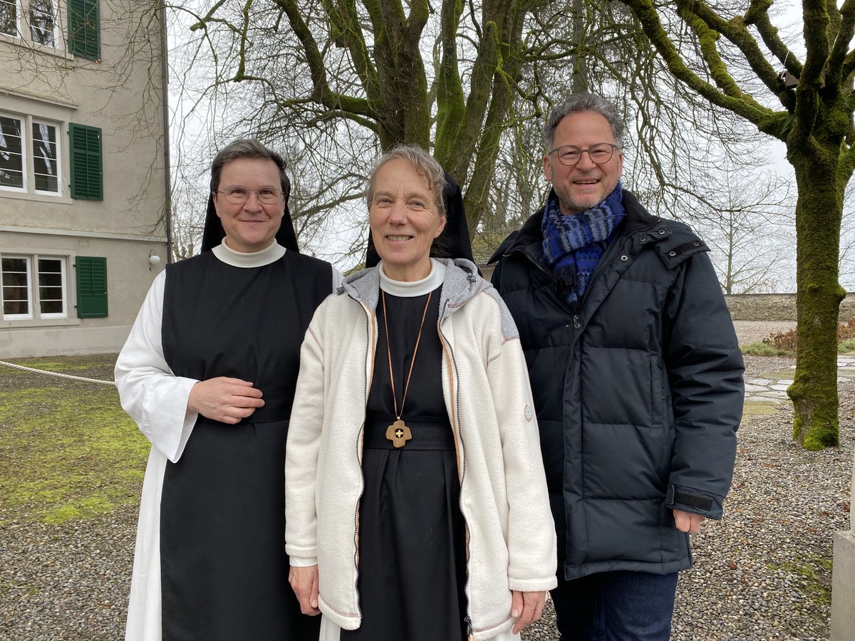Äbtissin Monika Thumm und Schwester Andrea Fux sprechen über die Zukunft ihres Klosters ⁦⁦⁦<a href="/KWurmsbach/">Kloster Mariazell Wurmsbach</a>⁩. Acht Frauen-Gemeinschaften hatten für die Sendung ‚(K)eine Zukunft für Klöster?’ abgesagt. Am Sonntag in #srfperspektiven ⁦@srfkultur⁩ ⁦⁦<a href="/SRF/">SRF</a>⁩