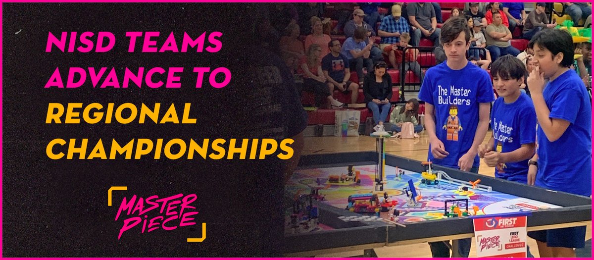 Congratulations to twenty-five teams representing 16 NISD middle school campuses competed in a FIRST LEGO League robotics qualifier event. 🎊

For a complete list of qualifiers and additional details, please visit our website: nisd.net/news/nisd-team…

#TeamNorthside