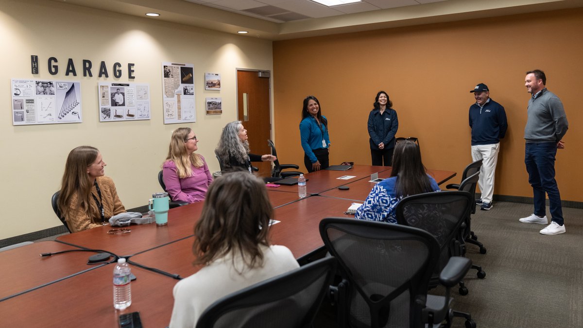 PingTour's tweet photo. From what she thought was a meeting on women’s golf to a surprise visit from @Ford and a sponsor’s invite to play in the Ford Championship later this month. Congratulations to PING Player Development Manager Kim Paez. We can’t wait to watch you tee it up on the @LPGA. #PlayYourBest