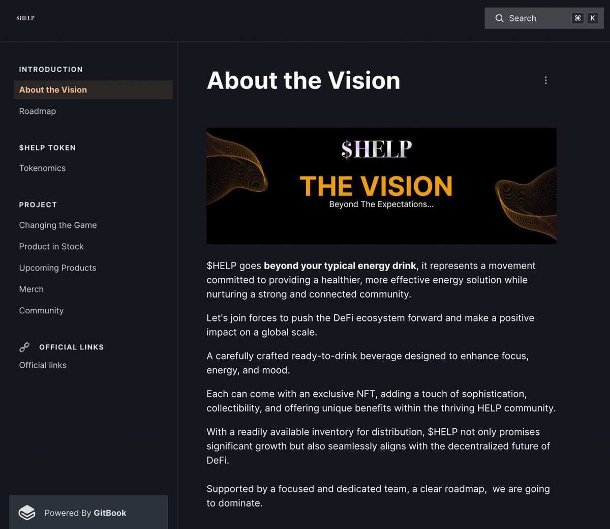 MeetHelpCoin's tweet image. Our Whitepaper is LIVE! 📑

Dive into the revolutionary world of HELP Coin and discover more than just an energy drink.

🚀 Our whitepaper is now available at: meet-help-coin.gitbook.io

🌐 Explore the movement, roadmap, tokenomics, products, merch and more…

🤝 Join a thriving…