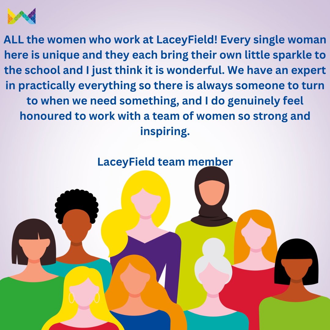 We've had so many @LaceyFieldLouth colleagues wanting to share which of their workmates inspire them this #InternationalWomensDay that we simply can't share them all! But this comment perhaps sums it up best... #IWD2024