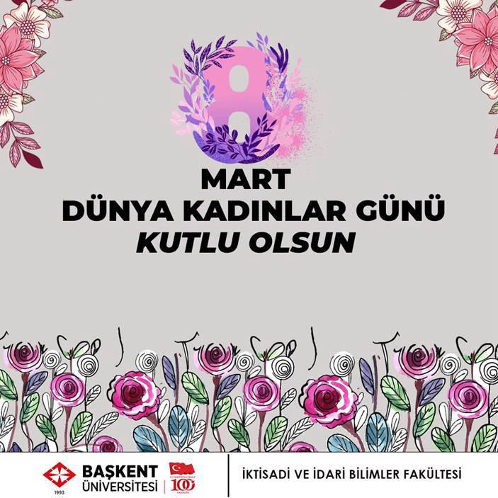 8 Mart Dünya Kadınlar Günümüz kutlu olsun🌸