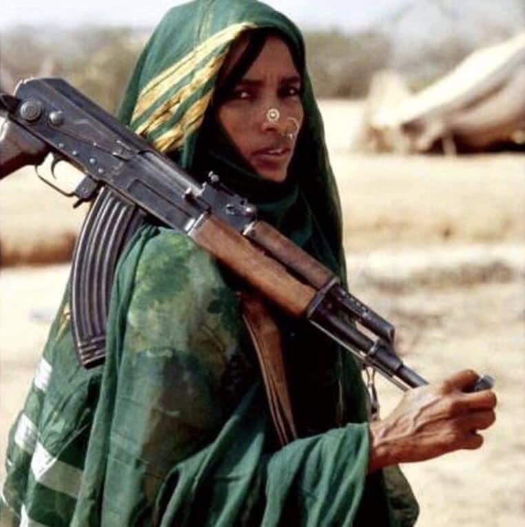 Nothing but honor and respect to the women who stood up to be counted! Eritrean women….