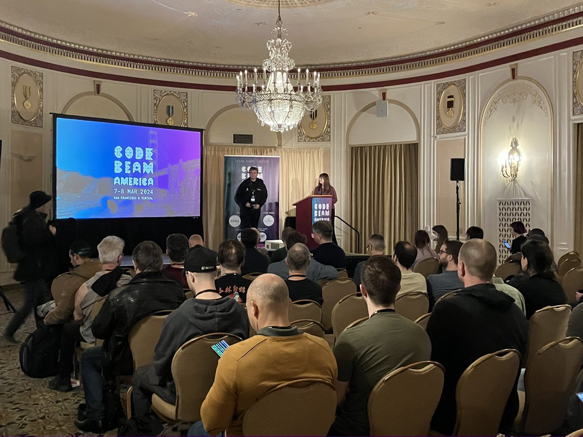 Nothing beats the energy of meeting face-to-face in the tech world! 🌐 The opportunity to dive into the live experience, connect with industry experts, and uncover a universe of possibilities can't be matched 💪 #CodeBEAMAmerica