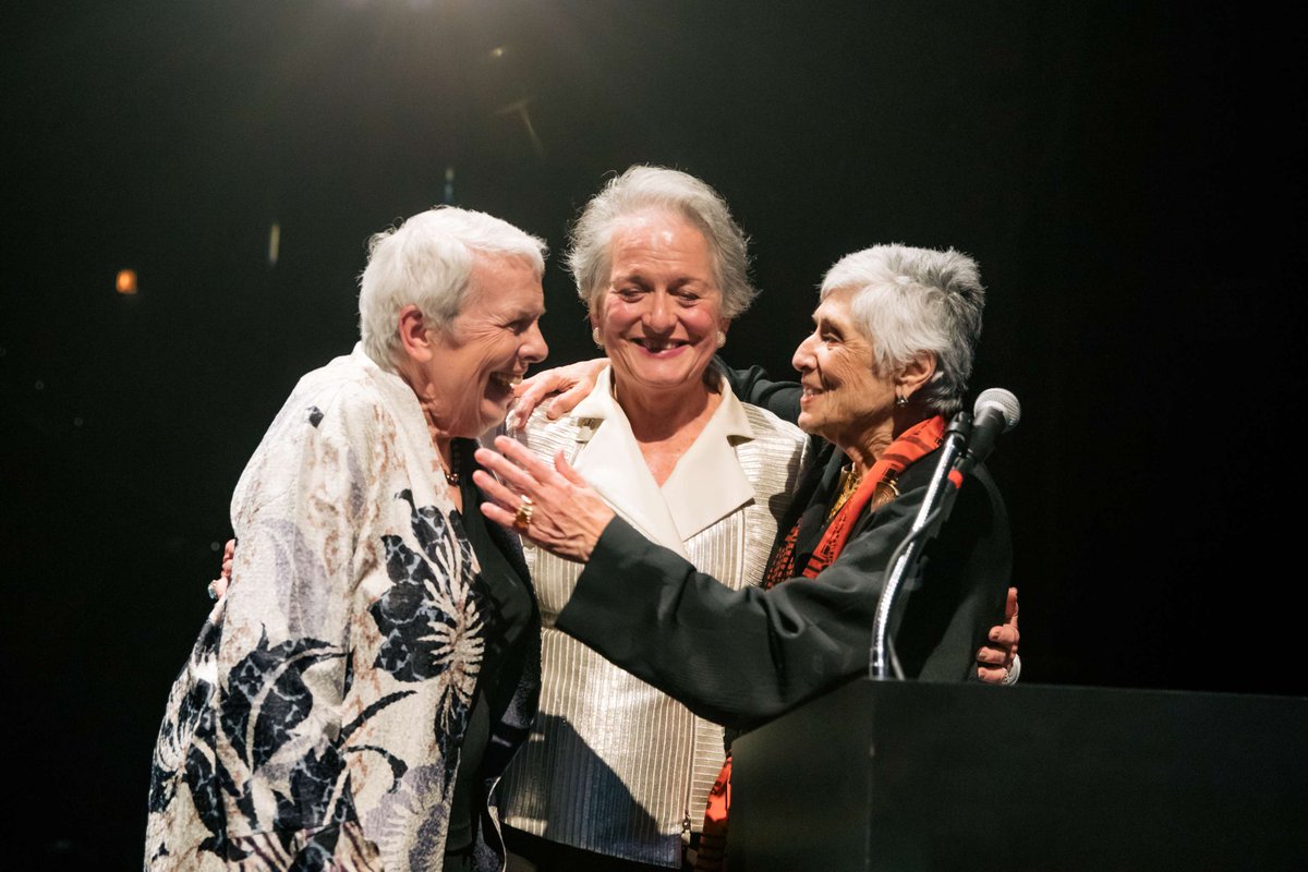 Happy International Women’s Day! Today, we celebrate the women who founded our Theater: Joan W. Harris, Sandra P. Guthman, and Sarah Solotaroff Mirkin. Their determination has made the last 20 years of artistic excellence on our stage possible. #IWD2024 📷Photo by Kyle Flubacker