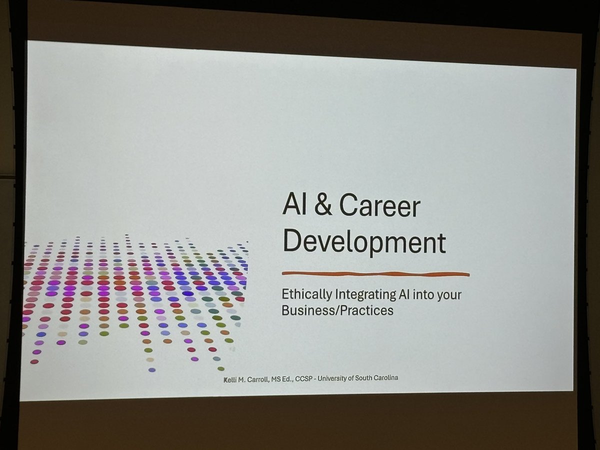 Enjoying learning new things at the NCCDA Conference! #CareerDevelopment #NCCDA #memberbenefits #CTEforNC