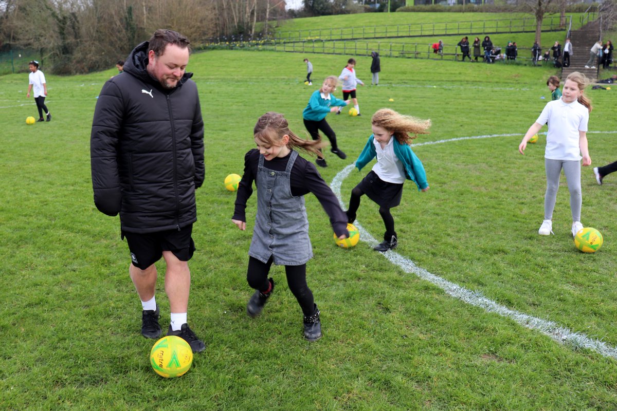 As part of the celebrations for International Women’s Day, Trust coaches have been leading a Let Girls Play Biggest Ever Football Session at Mayflower Community Academy 🏃‍♀️

Over 60 students and 25 women attended the Plymouth school to participate in this afternoon’s football