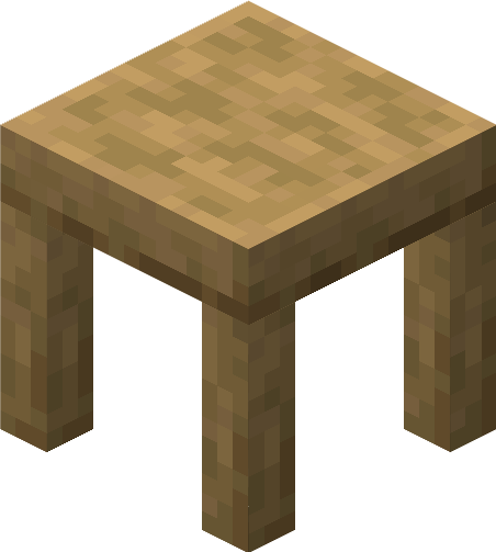 Funny_Anar's tweet image. Table! You can put blocks on it for decoration! That's it...