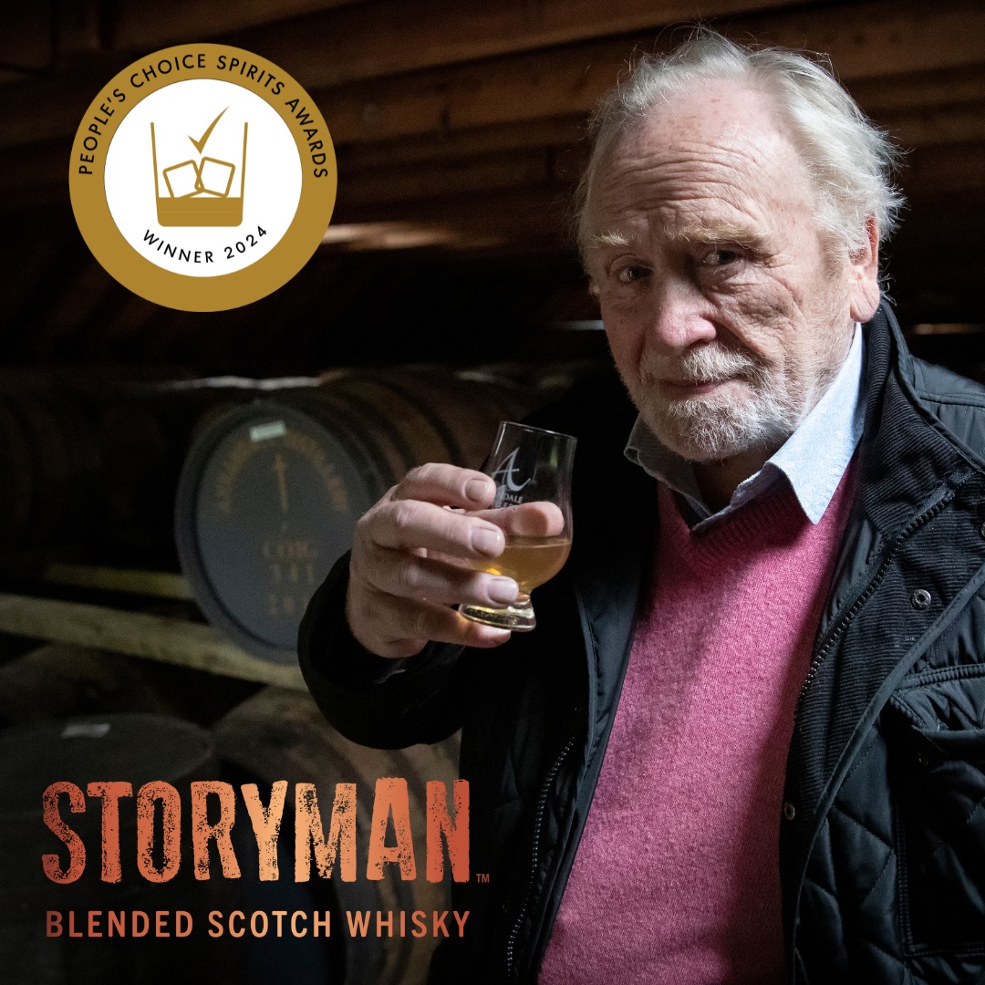 STORYMAN Takes Gold at the People's Choice Spirits Awards! STORYMAN, our Premium Blended Scotch Whisky, has taken the GOLD medal in the prestigious Scotch Heroes Category at the People's Choice Spirits Awards. Click here to buy now -> bit.ly/3Ch1cHI