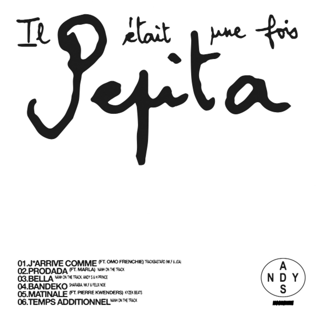 Out today and available on all platforms - Rap Ivoire’s prodigal star Andy S’ new EP, “Il Était Une Fois Pepita”, a 6 song EP where every track slaps.

Buy, stream, share the love: 
andy-s.lnk.to/Il-etait-une-f…