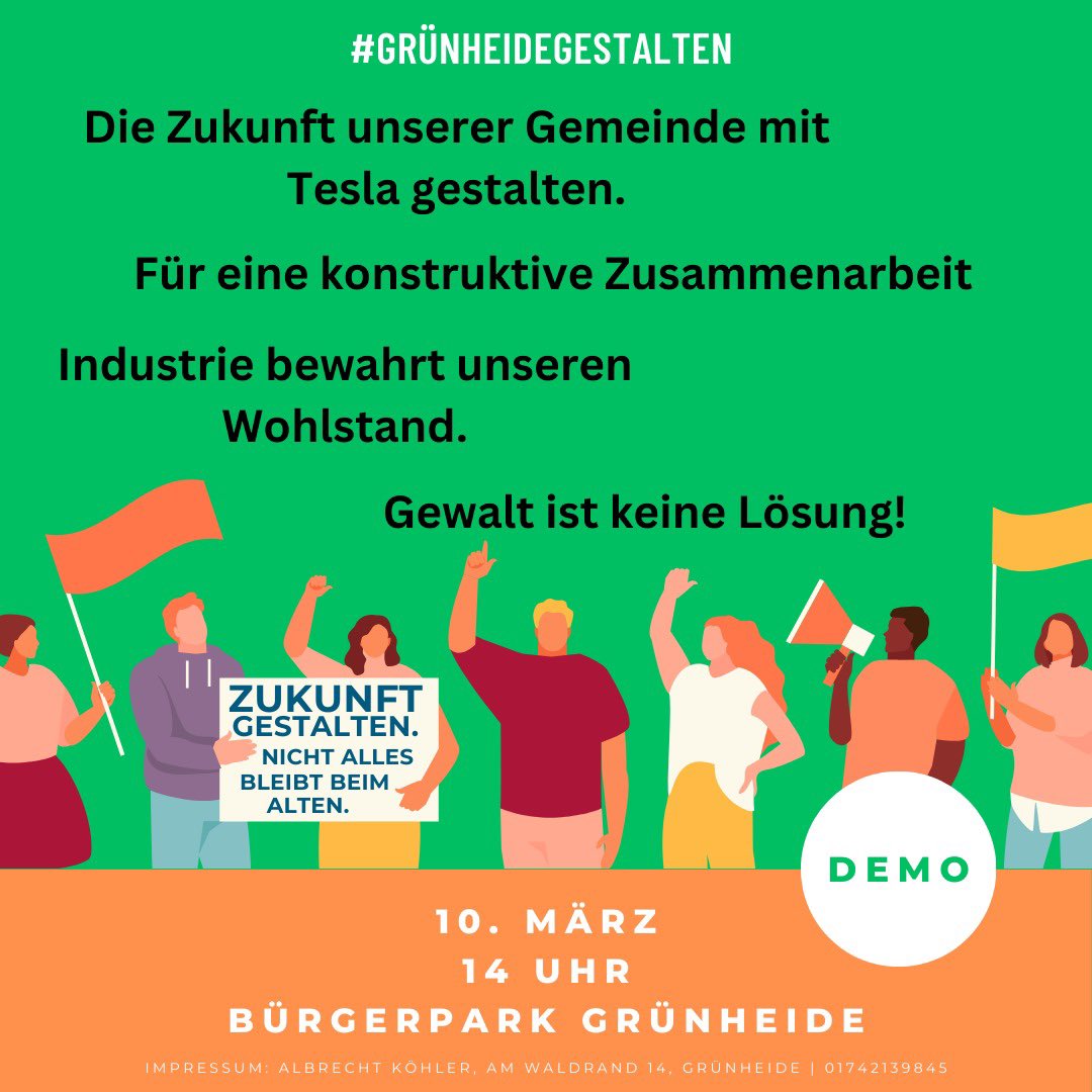 Lasst uns gemeinsam zeigen, dass Engagement, Dialog und Zusammenhalt stärker sind als Widerstand und Ablehnung. 

#GestaltenStattVerhindern