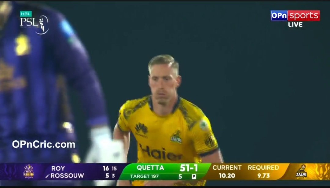 Quetta Gladiators 51-1 after 5 overs

#PSL2024 #BabarAzam #PSL9 #PZvQG #QGvPZ #Ajithkumar #suspended #INDvENG #DoumbeBaki #WomensDay