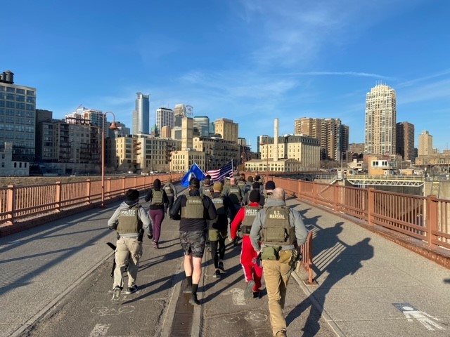 This morning, the District of Minnesota USMS Deputies, TFO's, &amp; staff participated in the 8th Annual United States Marshals Service Fallen Hero's Run. This 3 mile run honors the brave law enforcement officers across the country who have made the ultimate sacrifice #FallenHerosRun