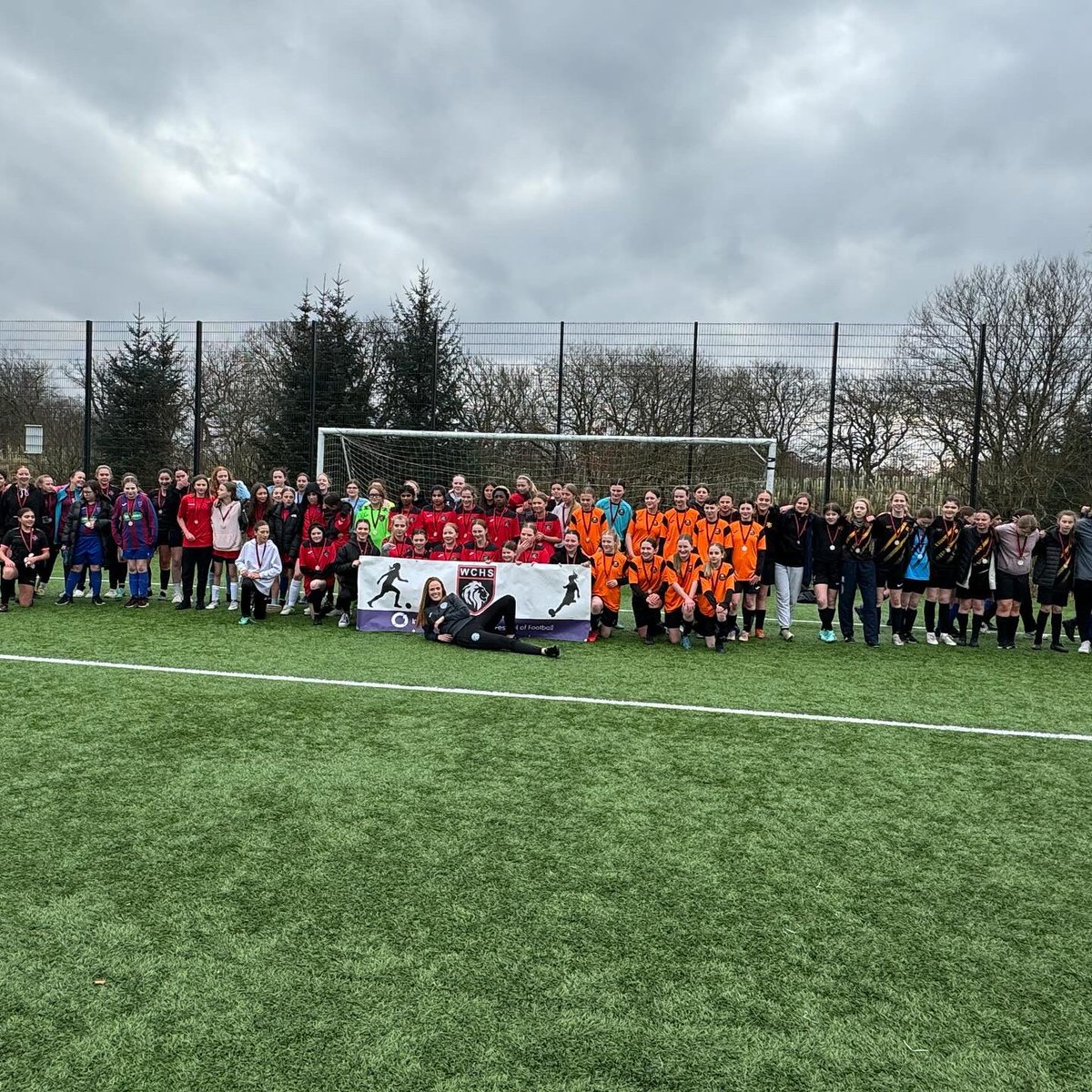 ✨International Women’s Day✨ 🧡A fantastic way to celebrate some of our superstar female within Sport & Wellbeing! ⚽️Thank you to @WCHSHWB for providing our girls an opportunity to play the sport they love. A great morning full of smiles!