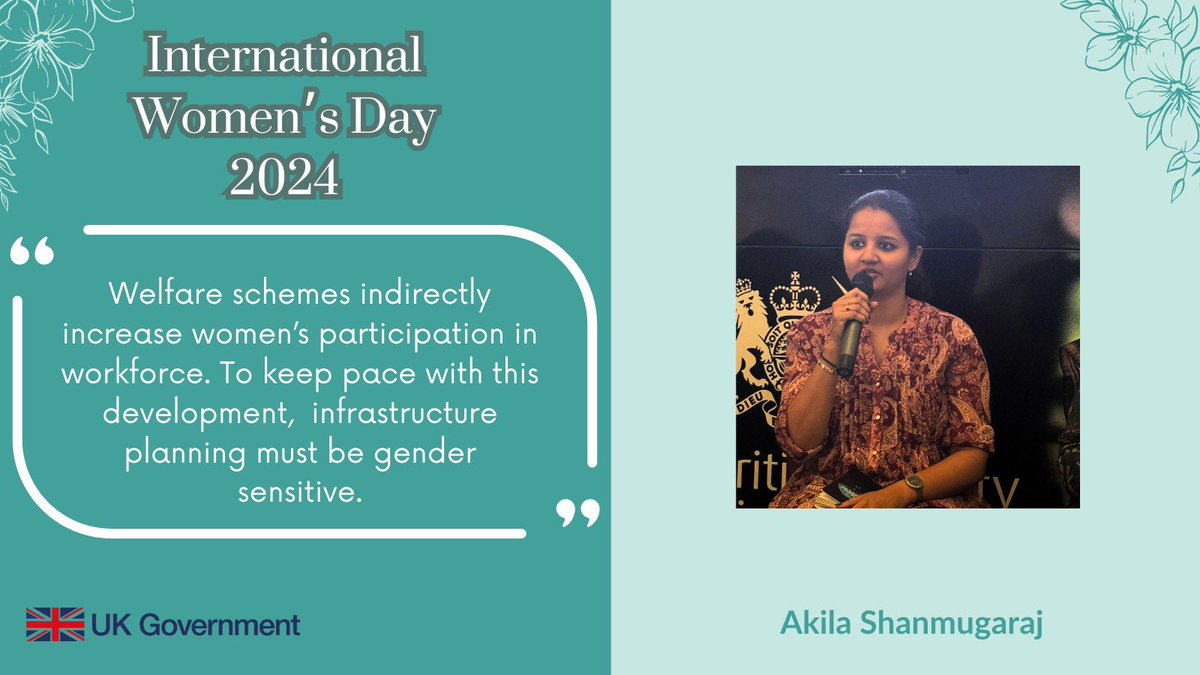 @ShaliniMed @NABARDOnline @careearthtrust Akila Shanmugaraj from @CumtaOfficial highlighted the importance of gender-sensitive infrastructure planning to enhance women and girls’ resilience to climate change (6/n)