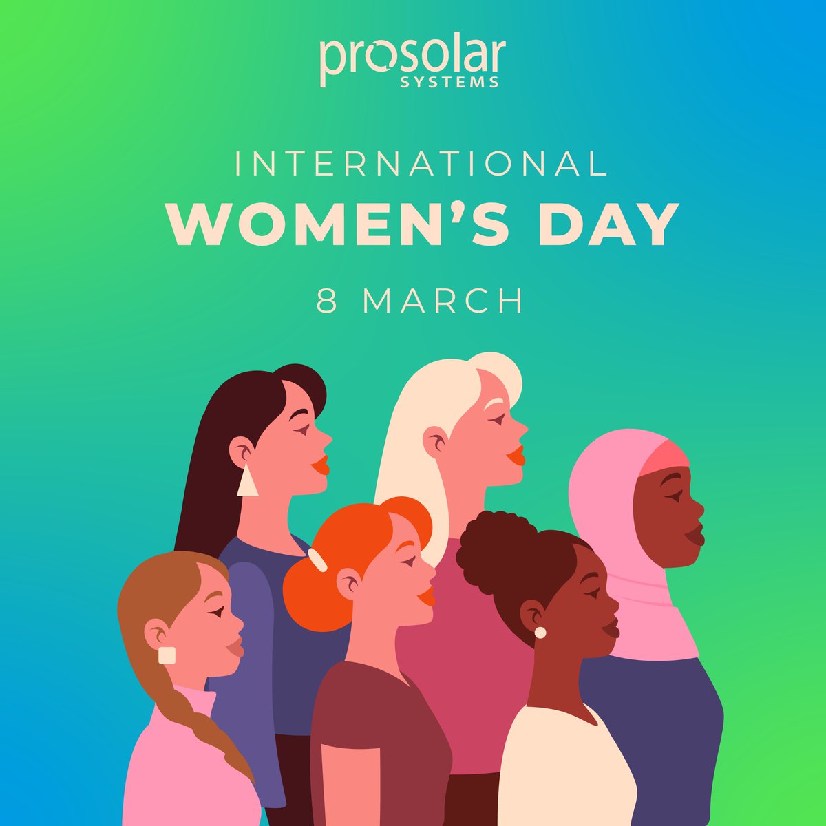 Today and every day, we celebrate the incredible achievements of women around the world. Happy International Women's Day! At ProSolar, we're committed to empowering women within our community and the renewable energy industry. 🌍💚 #IWD2024 #WomenInRenewables #Empowerment