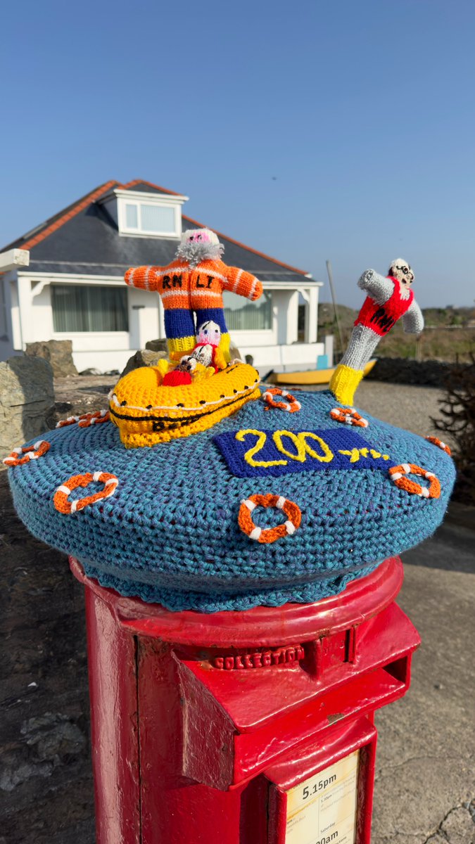 Celebrating 200 years of the @RNLI in Trearddur Bay ❤️👌Anglesey