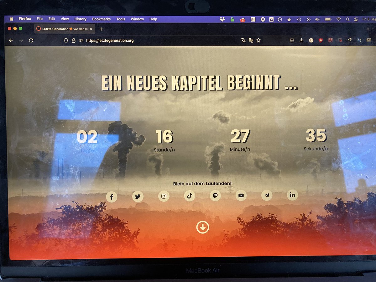 Ein neues Kapitel beginnt…
letztegeneration.org
#LetzteGeneration #NeuesKapitel