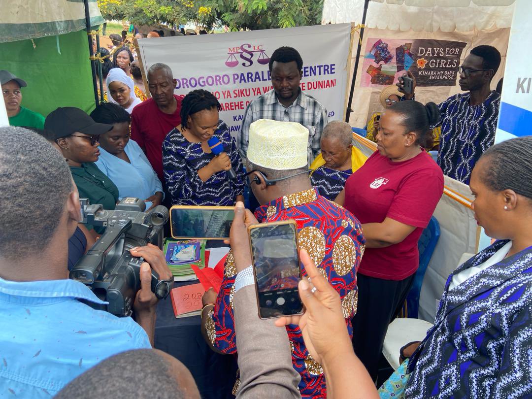 Morogoro Paralegal celebrated the #IWD in collaboration with the Morogoro Council including the guest of honour, the Morogoro Regional Commissioner, who visited the booth.