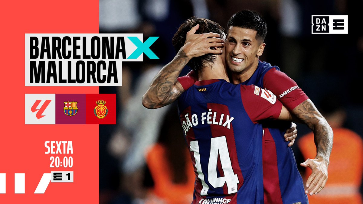 A malta até costuma gostar da 6.ª feira, mas o @FCBarcelona nem por isso. Em 32 jogos da @LaLiga no último dia útil da semana, só ganhou metade. Hoje joga com o @RCD_Mallorca, finalista da Taça do Rei. Para ver na @DAZNPortugal 1, comigo e com o @JoaoAlmeidaRosa. #LaLigaELEVEN