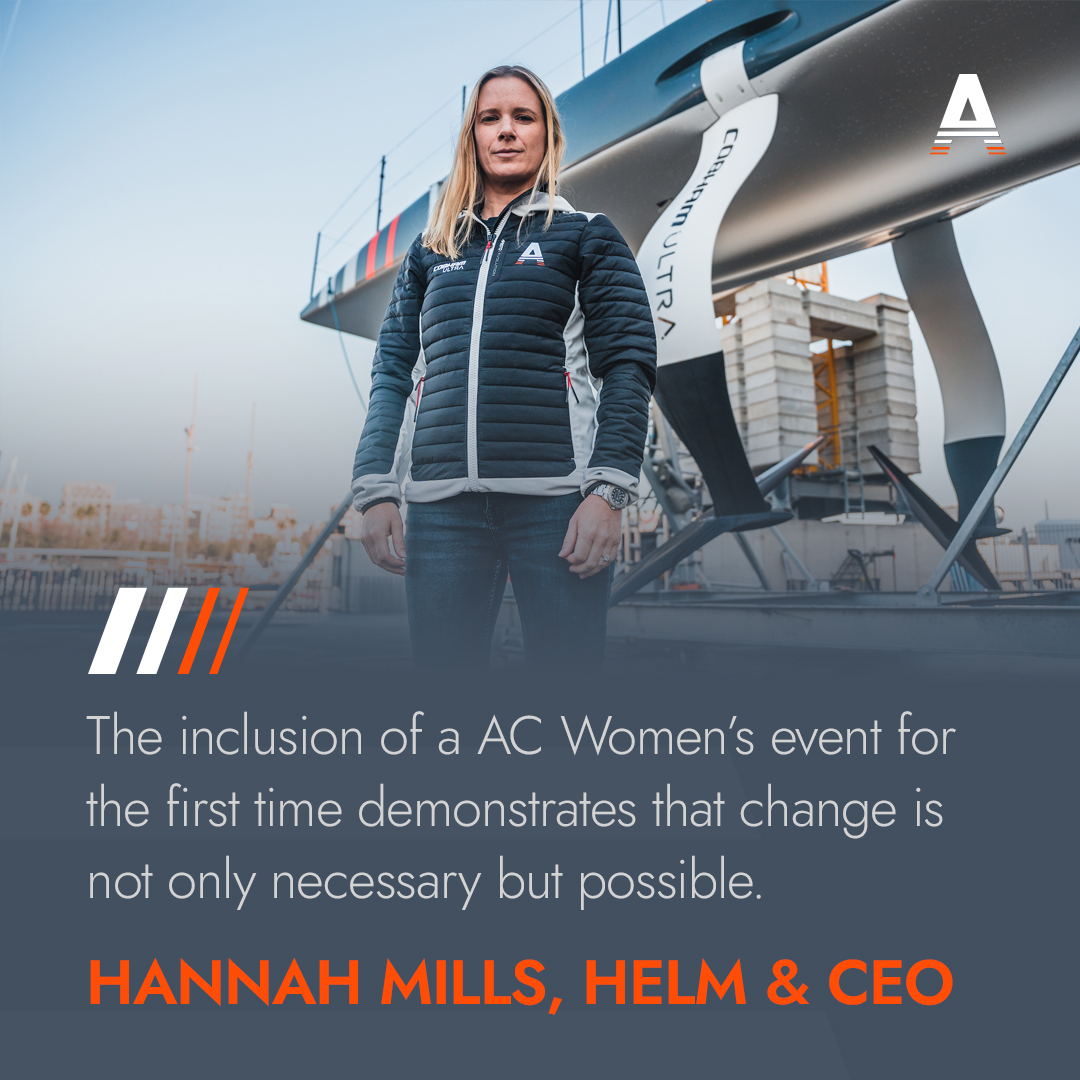 Together we can! A massive thank you to all of the individuals for the support involved in our journey so far to race the first ever Women's AC🦸🏼‍♀️🫶 Hear more from @hannahmills on #IWD here 👇 athenapathway.com/en/articles/34…