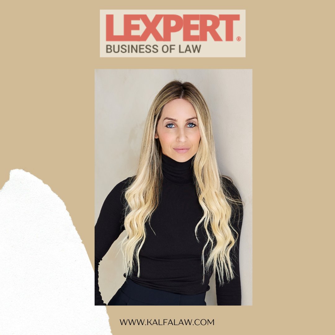 Congratulations to our principal lawyer Shira Kalfa for her recognition as a Lexpert-ranked lawyer in the 2024 Canadian Legal Lexpert directory! . . lexpert.ca/lawyers/shira-… . . . #lexpert #lexpertranked #lawyer #corporatelawyer #businesslawyer