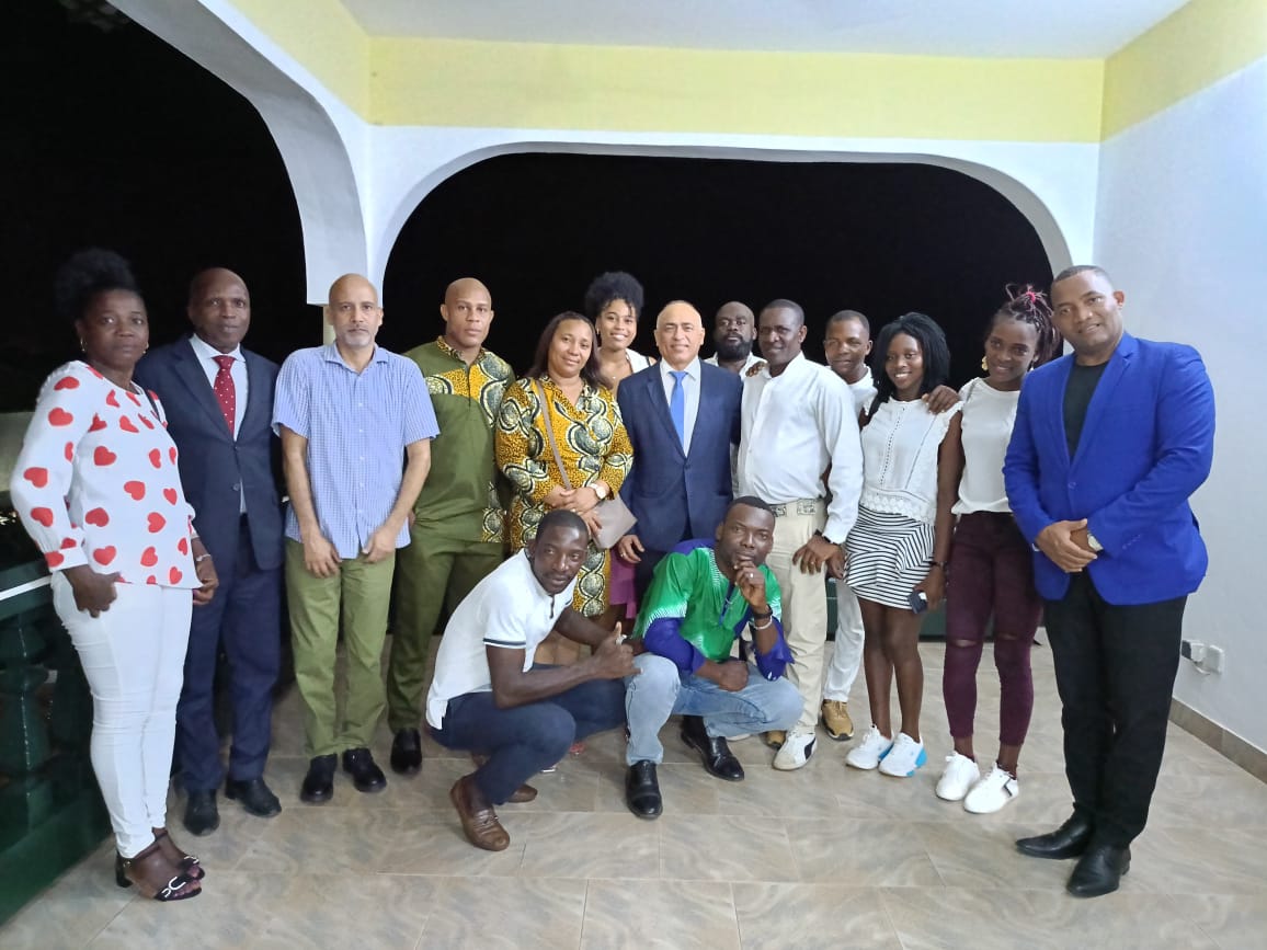 The Embassy of India in São Tomé felicitated the cultural group of São Tomé and Príncipe which participated in the 37th Surajkund International Crafts Mela-2024 during 2-18 February 2024 in India.