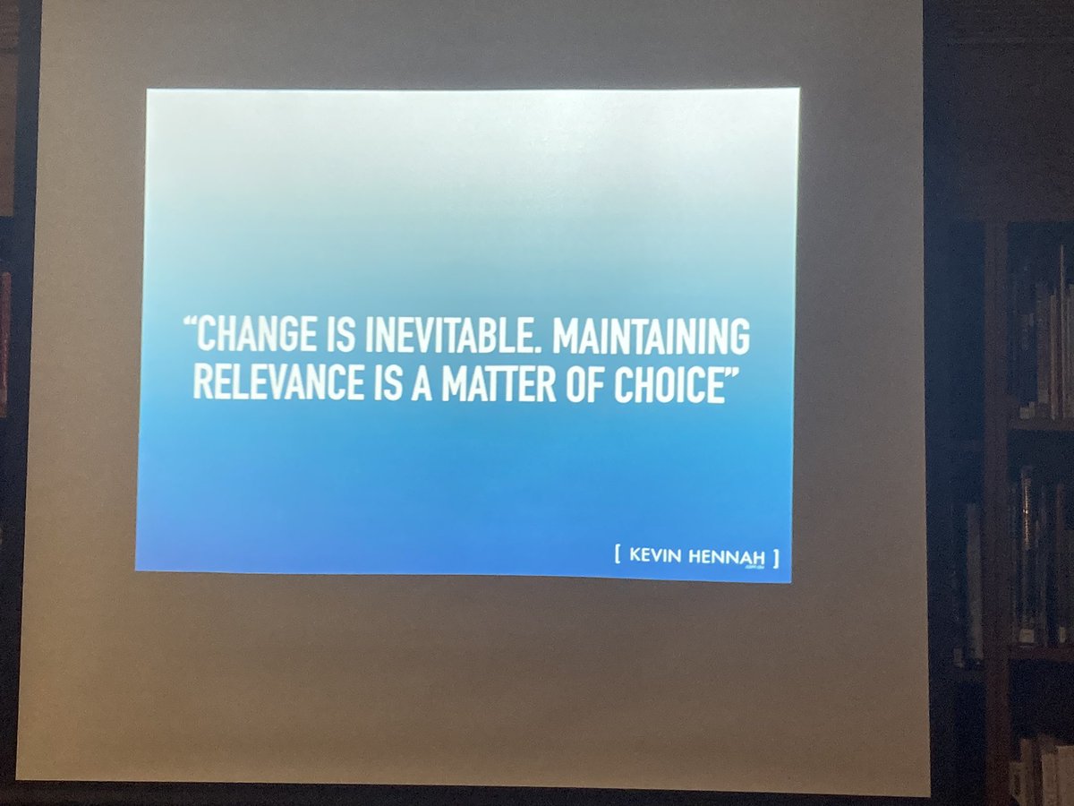 “Image drives perception” one of many brilliant takeaways from <a href="/Kevin_Hennah/">Kevin Hennah | Library Consultant & Presenter</a>  Inspired Libraries workshop today 📚