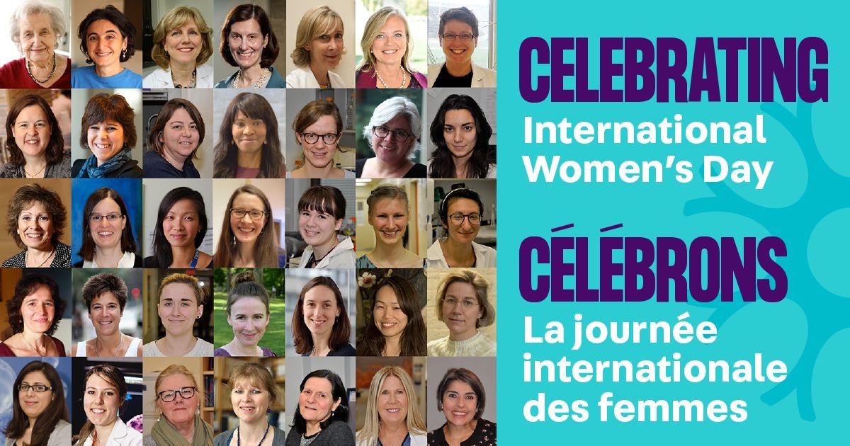 Today we celebrate all the inspiring women who are making an impact at The Neuro and beyond, all having a role in improving the lives of patients, advancing our understanding of the brain and discovering new ways to treat neurological conditions. #InternationalWomensDay #IWD2024