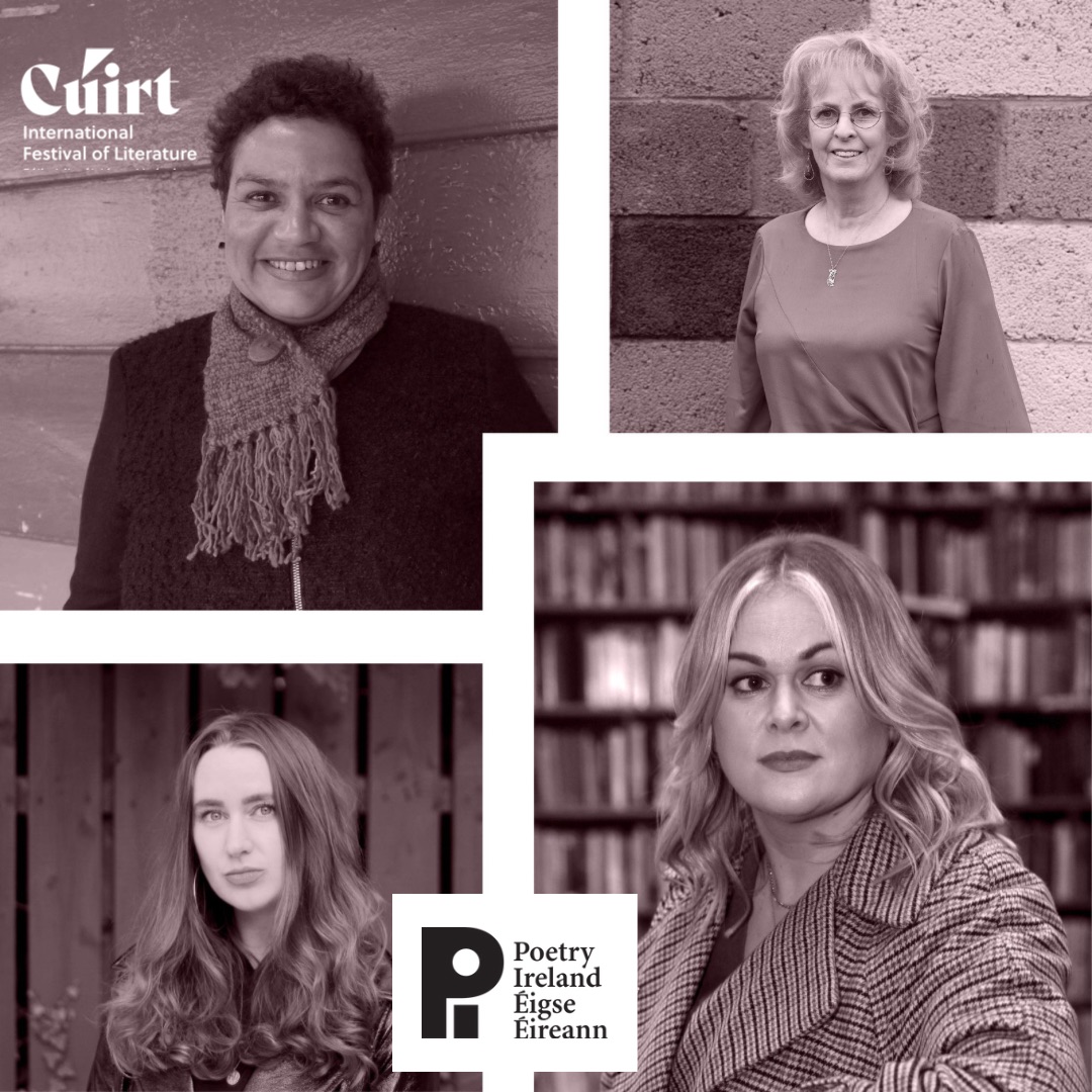 Celebrate international women’s day with a ticket to our grand finale and four of the finest women poets at work today: @SusannahDickey Elaine Feeney, Rita Ann Higgins and @JackieKayPoet Sun, 28 April 2024, 7:30pm cuirt.ie/whats-on/poetr… In association with @poetryireland
