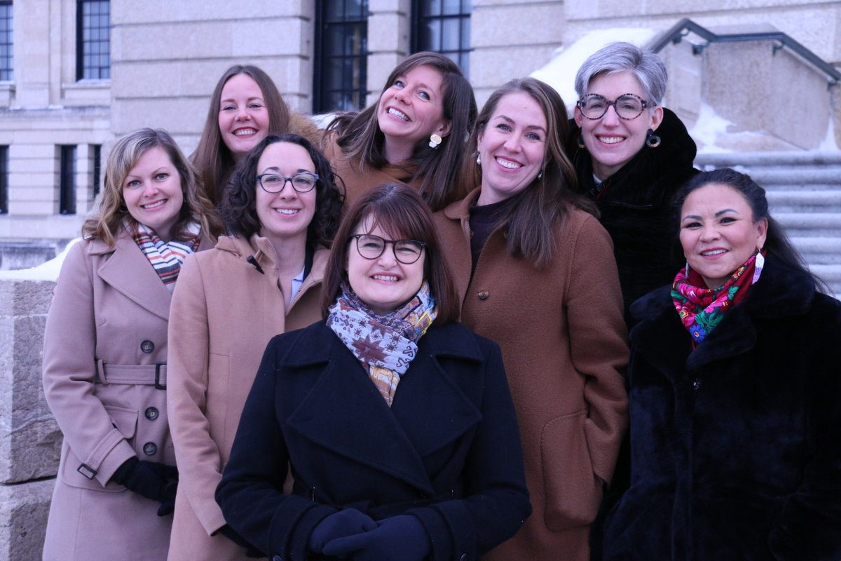I could not ask for a better team! Happy International Women's Day from Saskatchewan's first majority-female caucus. #iwd2024 #skpoli