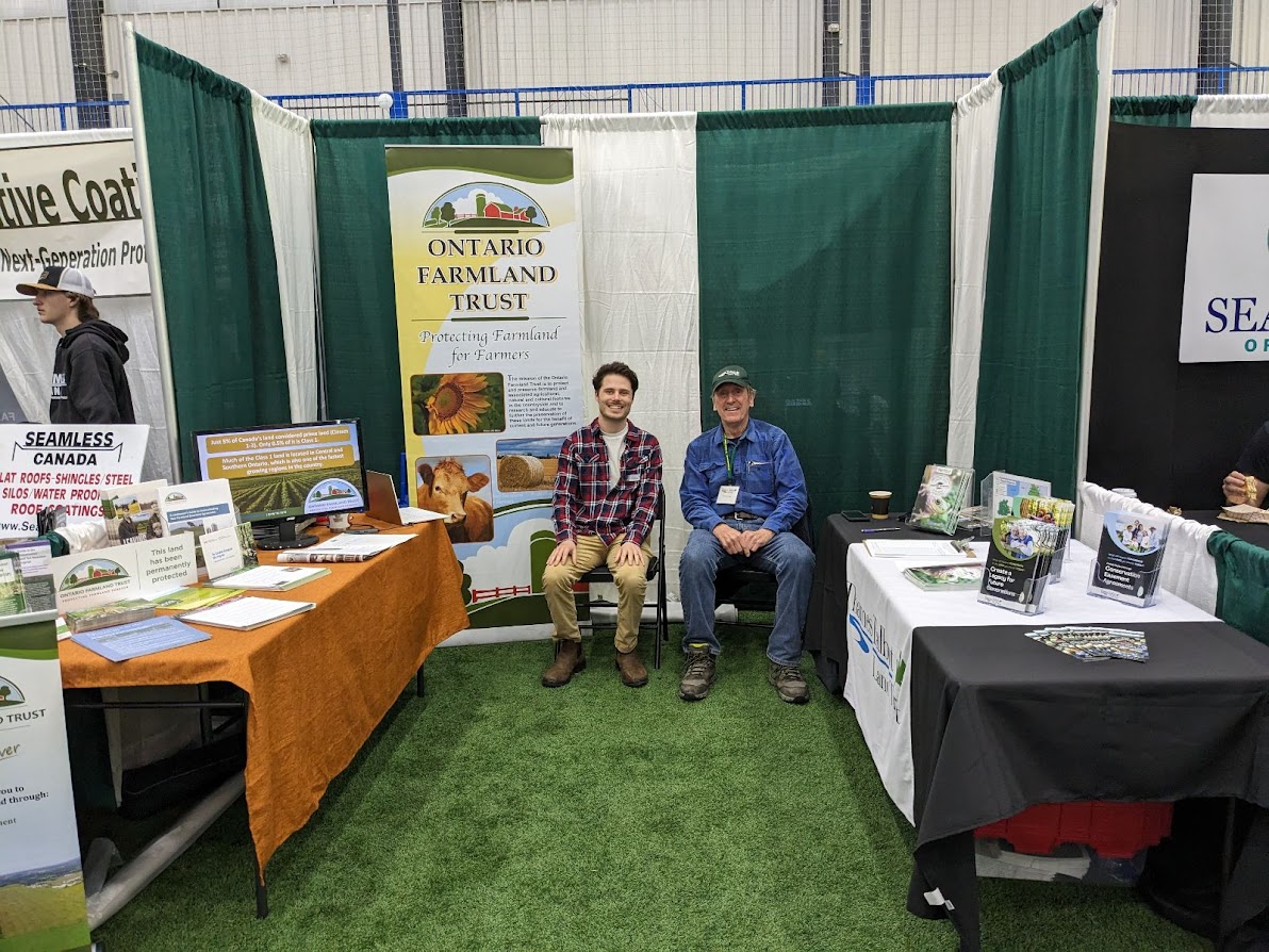 We're back for one more day of fun at the @ldnfarmshow with Thames Talbot Land Trust! Thank you to everyone who has stopped by our booth to learn about farmland protection and how to support the future of Ontario's agricultural system. #ontag #thamestalbotlandtrust