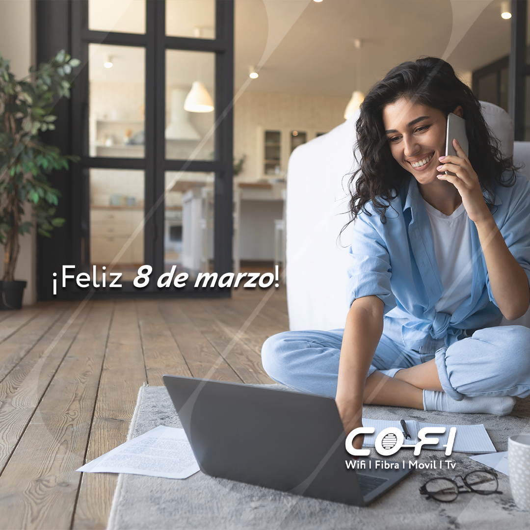 En Co-Fi, celebramos el día de la mujer reconociendo su increíble capacidad para conquistar nuevos horizontes, incluso desde el hogar💻 Hoy honramos a todas las mujeres ¡Sigamos conectando el mundo, juntas! 💫
🌐 co-fi.es
#cadiz #chiclana #wifi #andalucia #8marzo