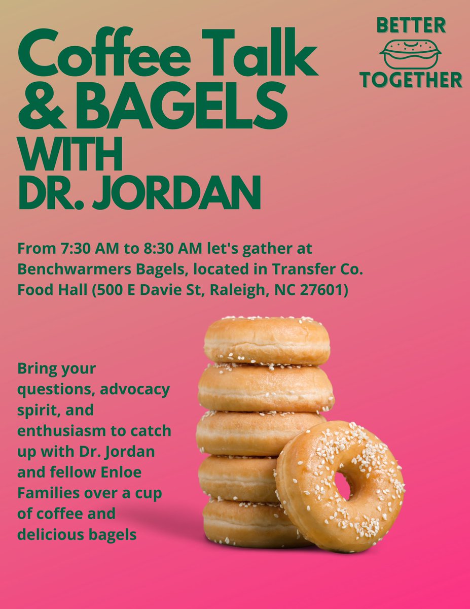 🌟☕ Join us for a special Coffee Talk for families! On March 21st, from 7:30 AM to 8:30 AM let's gather at Benchwarmers Bagels, located in Transfer Co. Food Hall, for a morning of connection and conversation. 🤝 See you there! ☕❤️