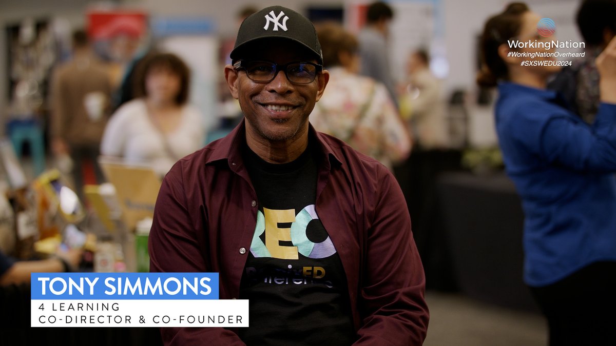 How can focusing around creativity and the arts help students? It engages kids who otherwise may struggle - 'saving lives,' @tonyminnieapple of @4learningedu tells #WorkingNationOverheard at #SXSWEDU. See why he thinks so: youtu.be/ELFb7g0abrA @SXSWEDU @RamonaWritesLA