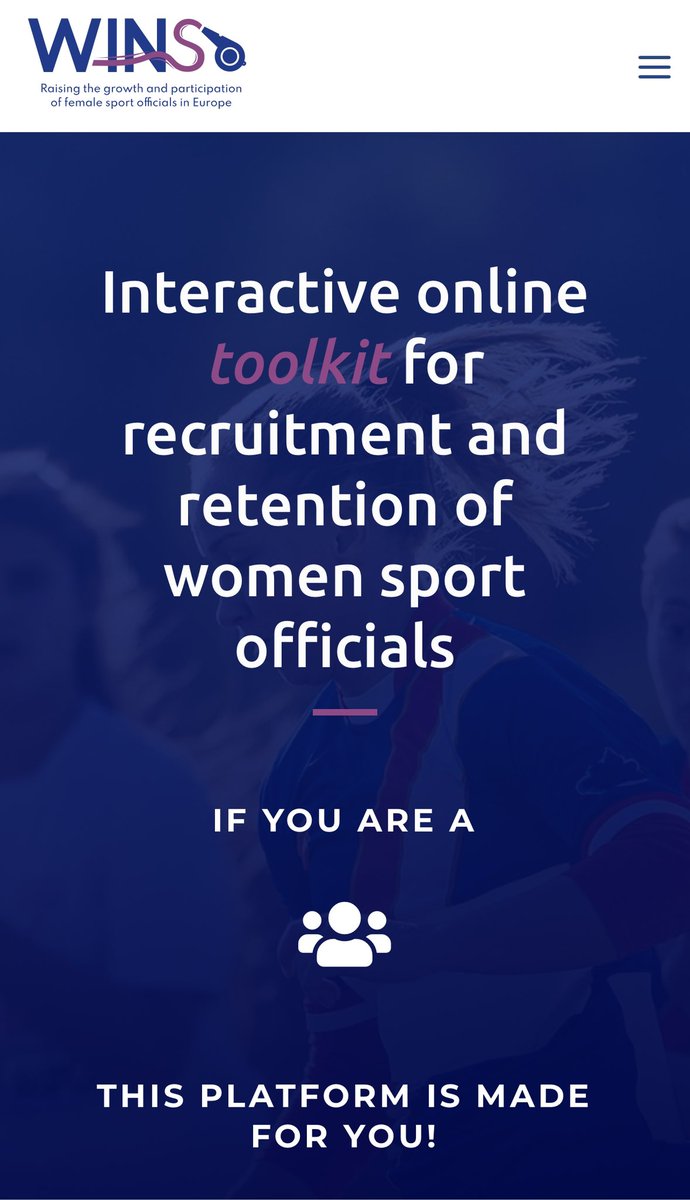 On International Women's Day #IWD2024 read all about the launch of the indispensable resources in support of sport officiating and #genderequality produced by the WINS project: 
eose.org/wins-toolkit/?…