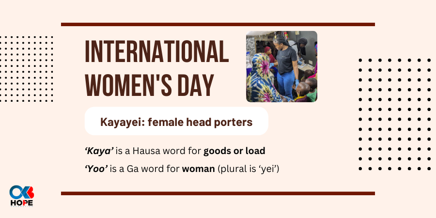 OKBFoundation's tweet photo. On #InternationalWomensDay, we honor the strength, resilience, and invaluable contributions of women worldwide, including the #Kayayei. Many Kayayei struggle to access essential #healthcare services, which is where #OKBHopeFoundation (and you!) come in to make a difference. https://t.co/lKY5ifF7RV