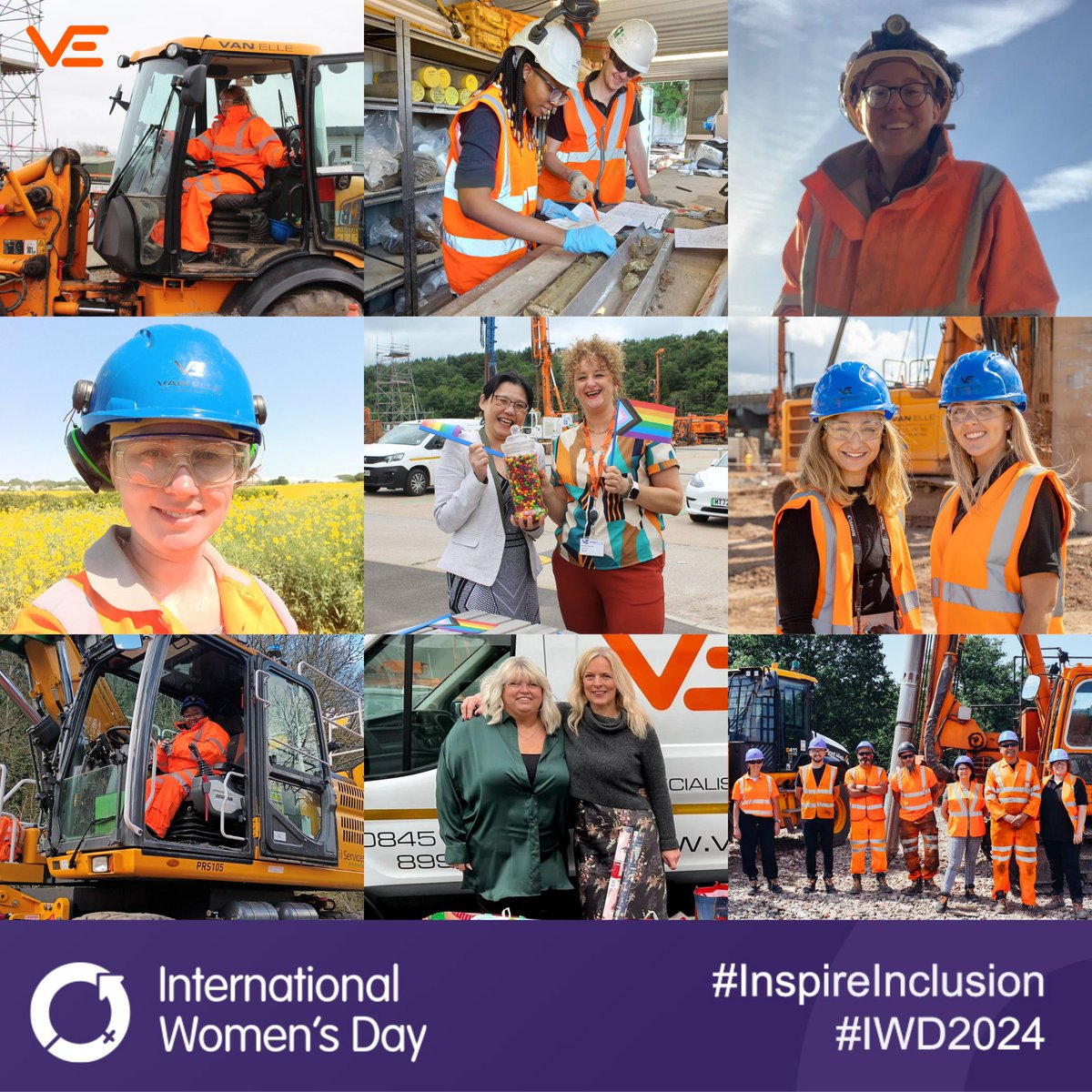 Happy International Women's Day 2024! At Van Elle, we celebrate the achievements of women and promote diversity in every aspect of our business. 
Thank you to all the incredible women shaping our industry! 
#IWD2024 #VanElleCelebratesWomen 💜👷‍♀️
