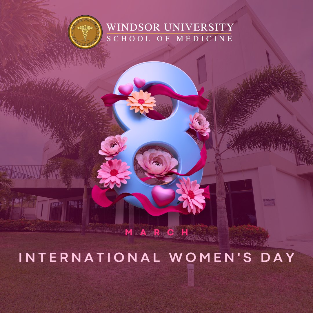 Happy International Women's Day!👩🔬✨ On this special day, we honor the remarkable achievements and contributions of women around the world.   #InternationalWomensDay #WomensHistoryMonth #WomenInMedicine #WindsorMedSchool