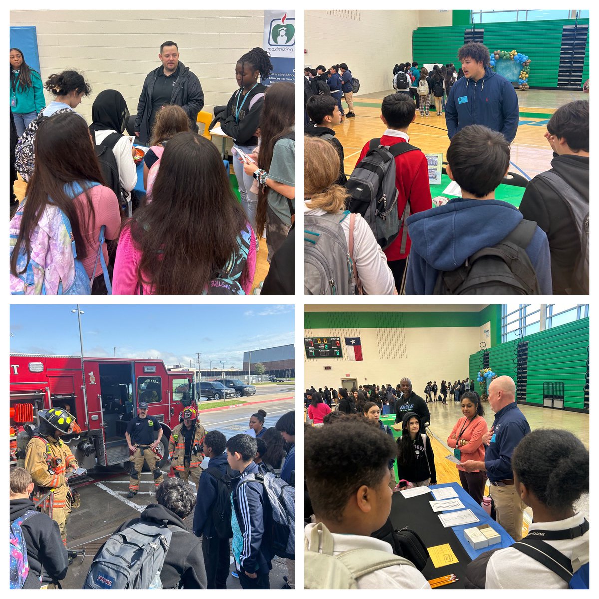 Empowering Eagles to become the BEST version of themselves! The @netzeroJMS Career Day was a huge success. A special shout out to the @JMS_counselors 💚💙