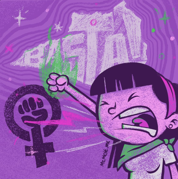 _memoe's tweet photo. Basta de violencia en #Colima #DiaInternacionalDeLaMujer  #basta #colimamexico #colimamex #8m #illustration #memoe #vdi #vidernesdeilustracion https://t.co/UoPTD2a570