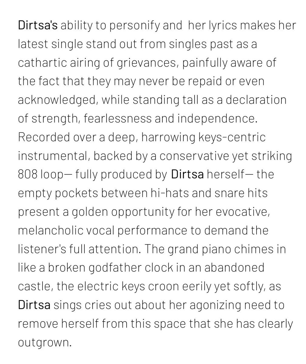 DirtsaMusic's tweet photo. @tonitruale 

thank you! ❤️

read it in full here guys :)
https://t.co/P3Cc3nYlor https://t.co/7CJdKnAIWy